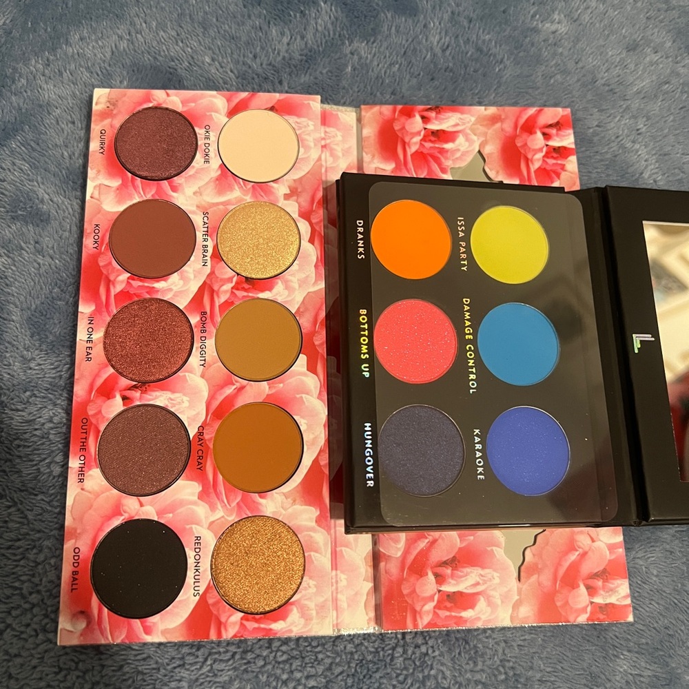 Laura Lee Los Angeles Set of 2 Eyeshadow Palettes
